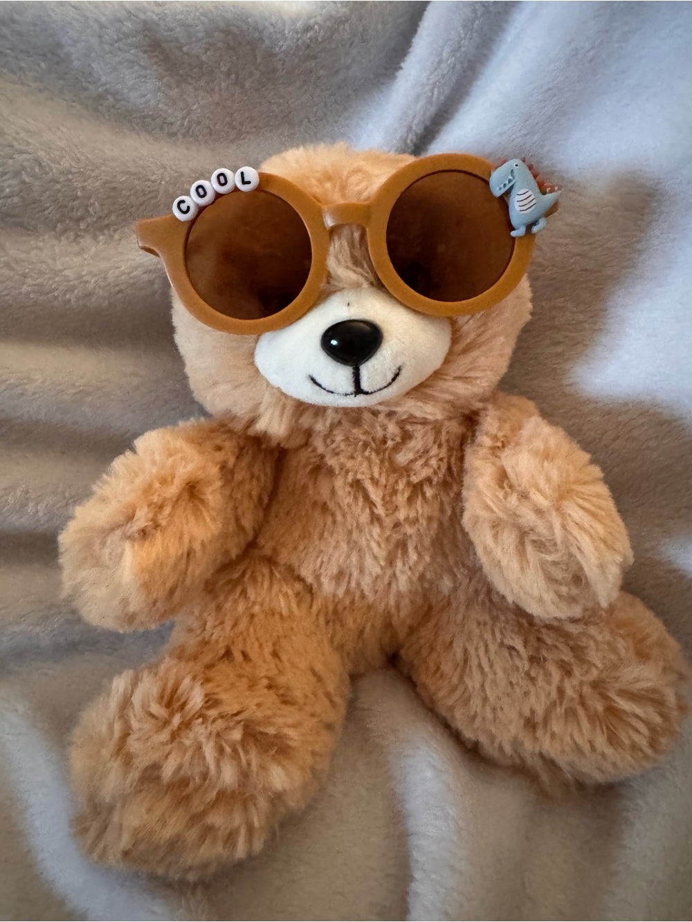Gold Circle Shaped Boy’s Sunglasses
